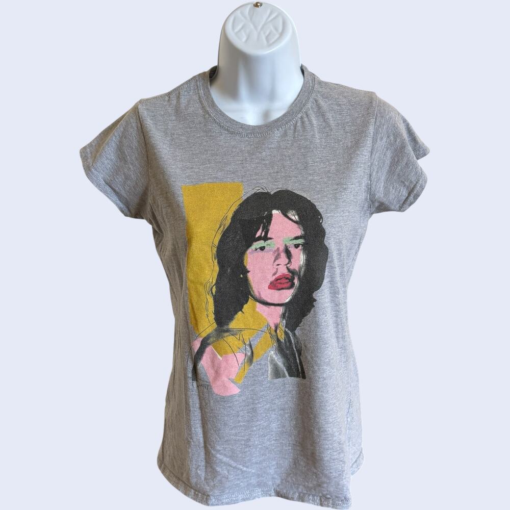 Gildan M Pop Art Graphic Tee Heather Grey Regular